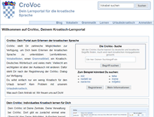 Tablet Screenshot of crovoc.de